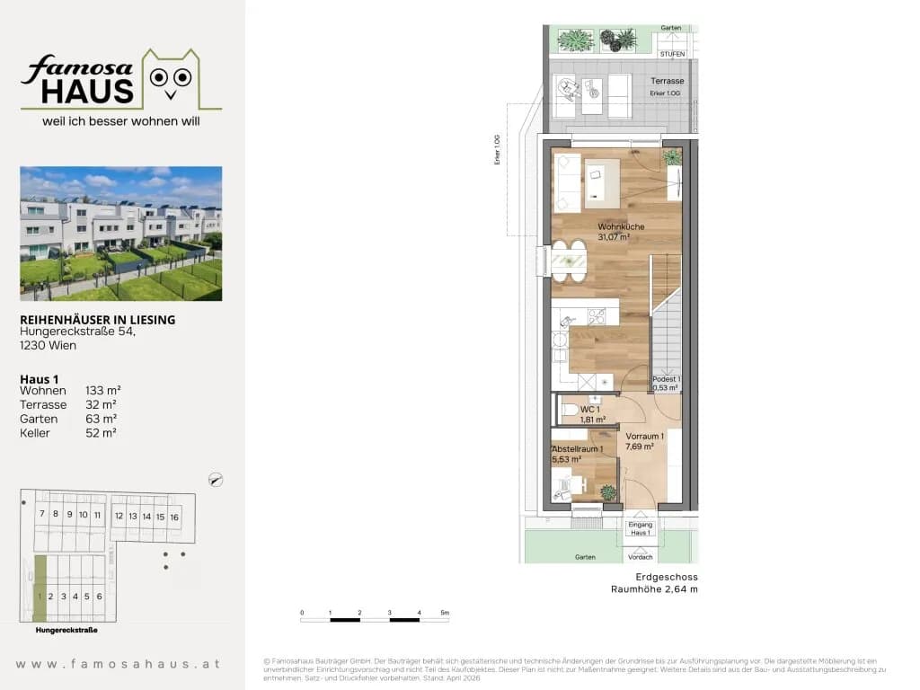 4-Zimmer-Haus kaufen in Wien – 130 m², € 734.900 – Bild 25 von 31
