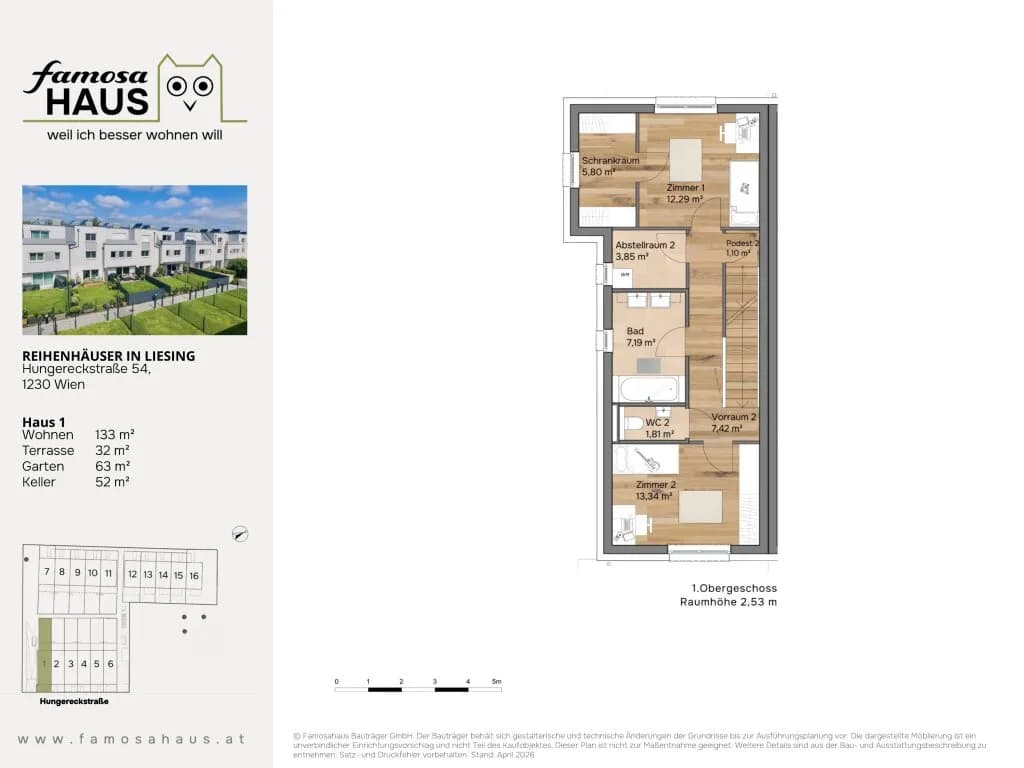4-Zimmer-Haus kaufen in Wien – 130 m², € 734.900 – Bild 26 von 31