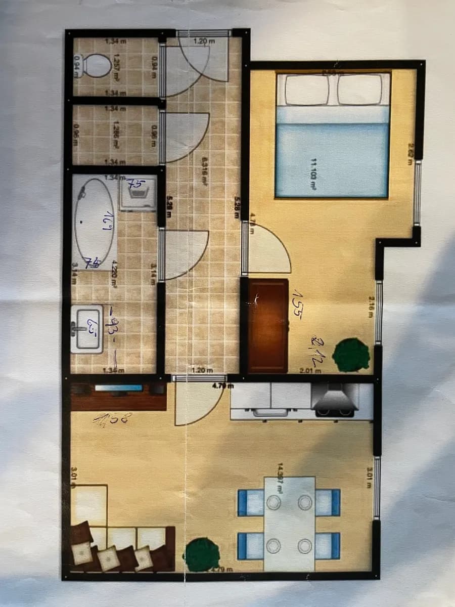 2-Zimmer-Wohnung mieten in Linz – 40 m², € 660 – Bild 2 von 12