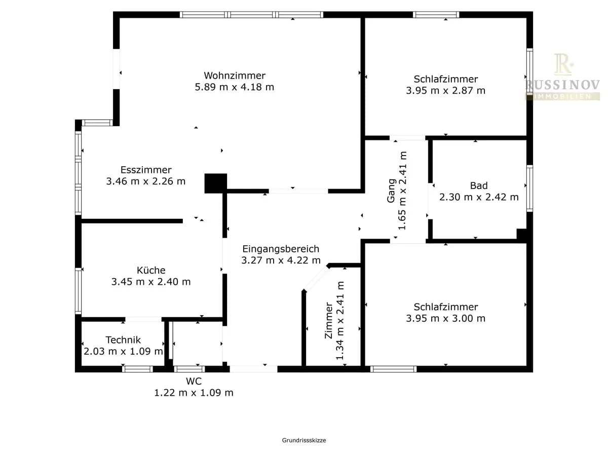 3-Zimmer-Haus kaufen in Wolfsberg – 94 m², € 329.500 – Bild 7 von 7