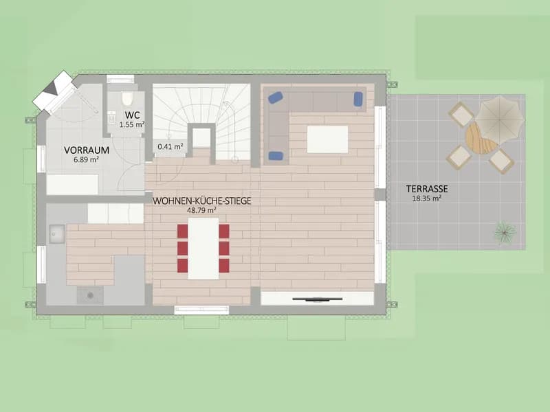 5-Zimmer-Haus kaufen in Wien – 158,29 m², € 1.699.900 – Bild 2 von 21
