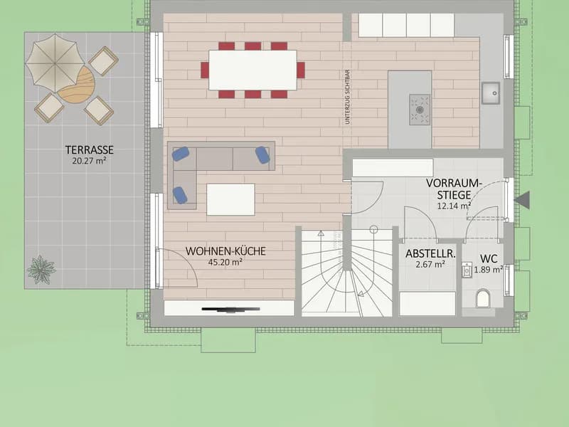 5-Zimmer-Haus kaufen in Wien – 152,77 m², € 1.141.900 – Bild 3 von 8