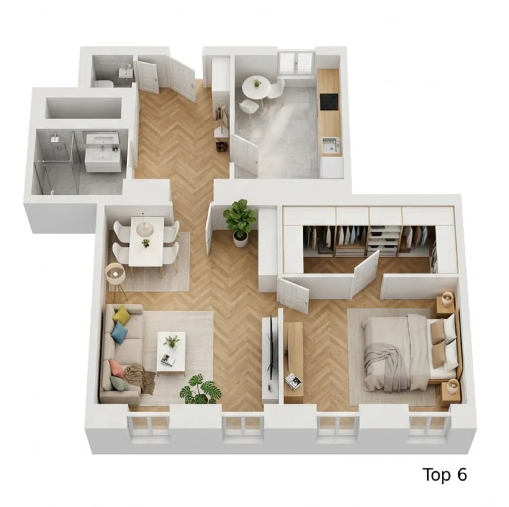 2-Zimmer-Wohnung kaufen in Wien – 68,35 m², € 469.000 – Bild 2 von 10