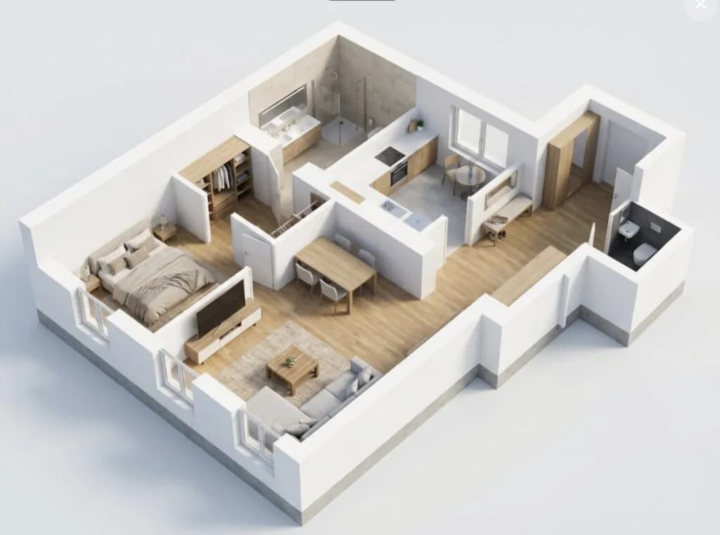 2-Zimmer-Wohnung kaufen in Wien – 63,23 m², € 512.000 – Bild 2 von 9
