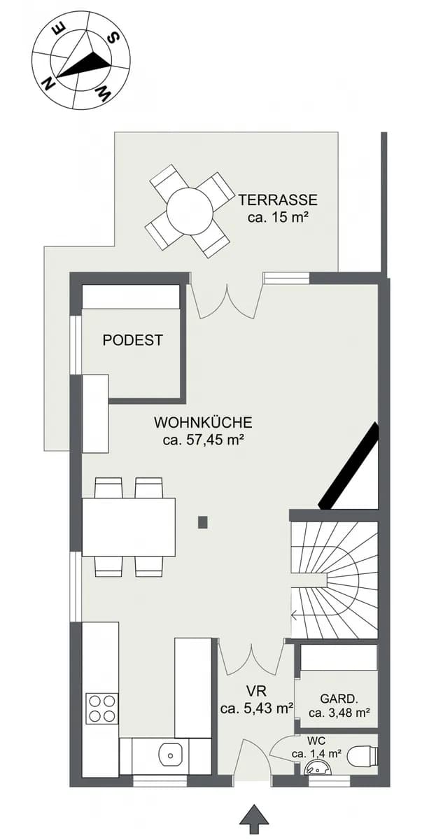 4-Zimmer-Haus mieten in Mödling – 129,12 m², € 1.960 – Bild 15 von 17