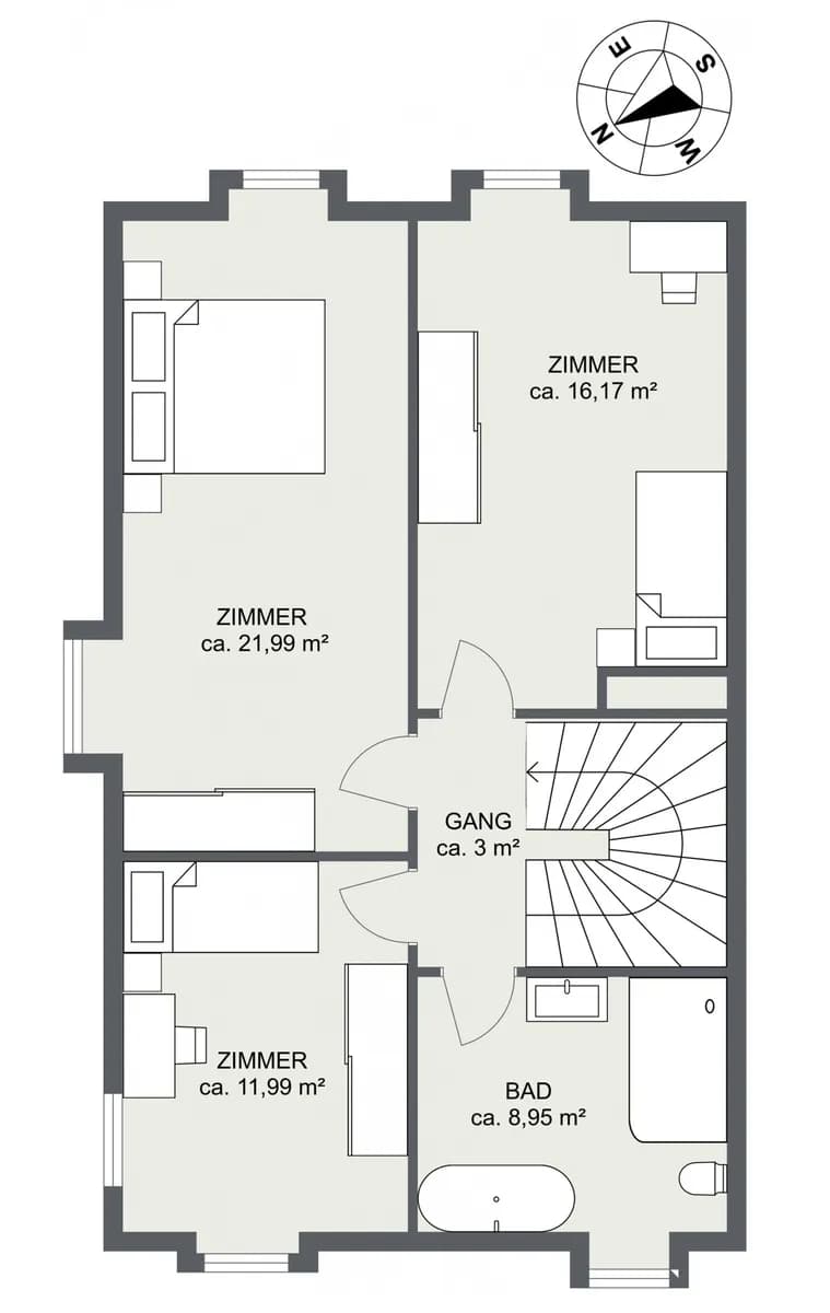 4-Zimmer-Haus mieten in Mödling – 129,12 m², € 1.960 – Bild 16 von 17