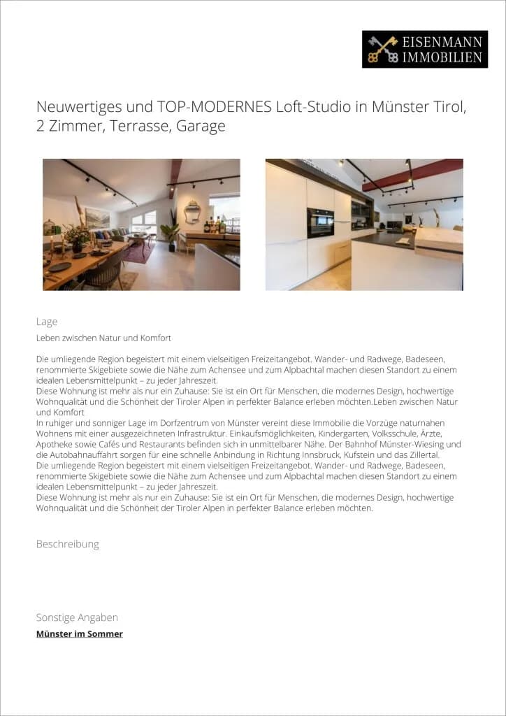 2-Zimmer-Immobilie kaufen in Kufstein – 71 m², € 399.000 – Bild 18 von 35