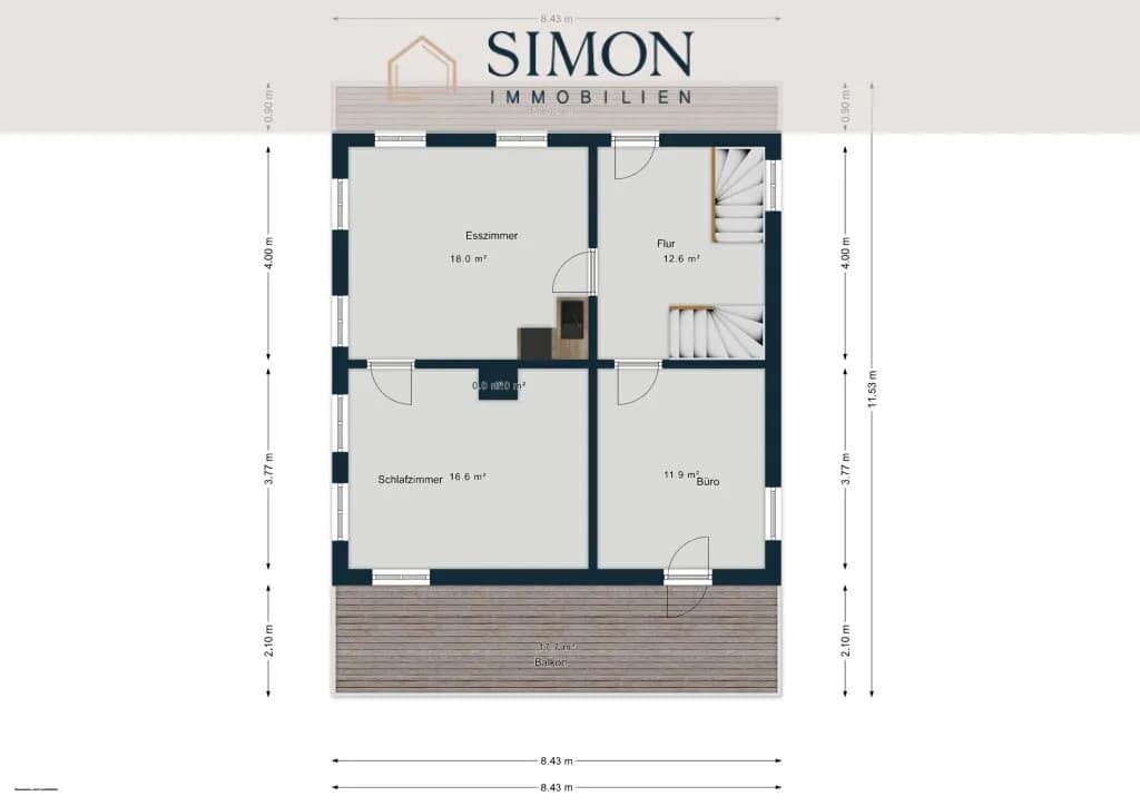 Haus kaufen in Braunau am Inn – 90 m², € 222.000 – Bild 11 von 12
