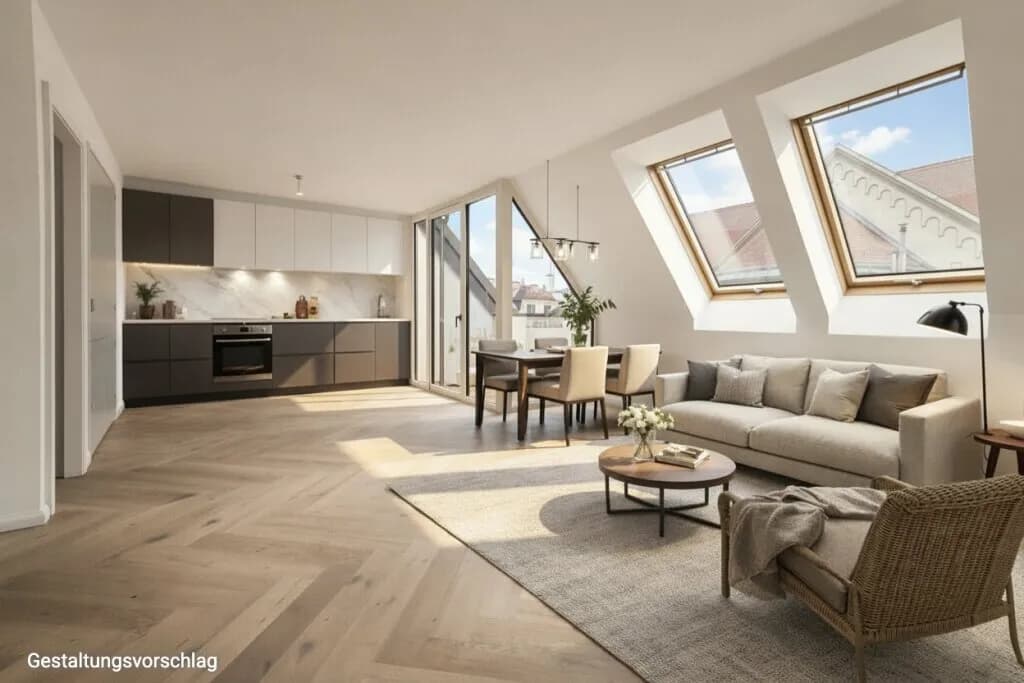 2-Zimmer-Wohnung kaufen in Wien – 62,77 m², € 399.000