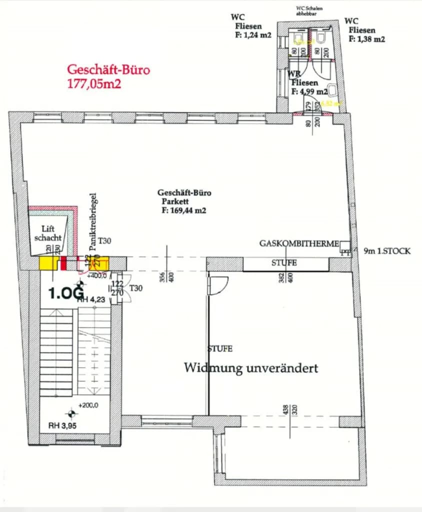 2-Zimmer-Gewerbeimmobilie mieten in Wien – 177 m², € 2.873 – Bild 11 von 11