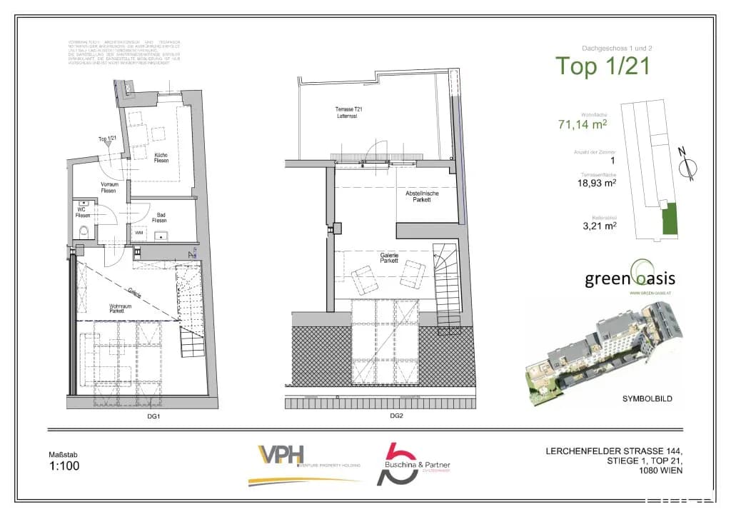2-Zimmer-Wohnung kaufen in Wien – 71,14 m², € 799.000 – Bild 11 von 11