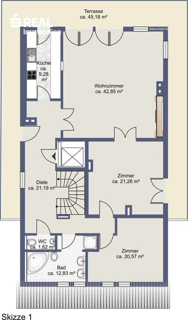 5-Zimmer-Wohnung kaufen in Wien – 191,02 m², € 1.190.000 – Bild 34 von 36