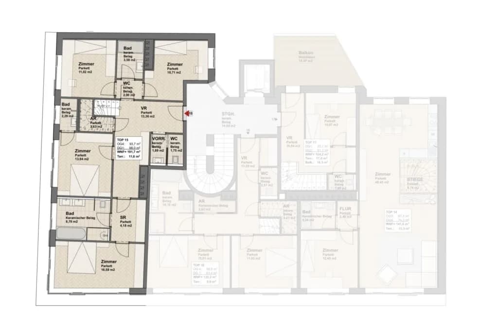 5-Zimmer-Wohnung kaufen in Wien – 192 m², € 1.499.000 – Bild 17 von 18