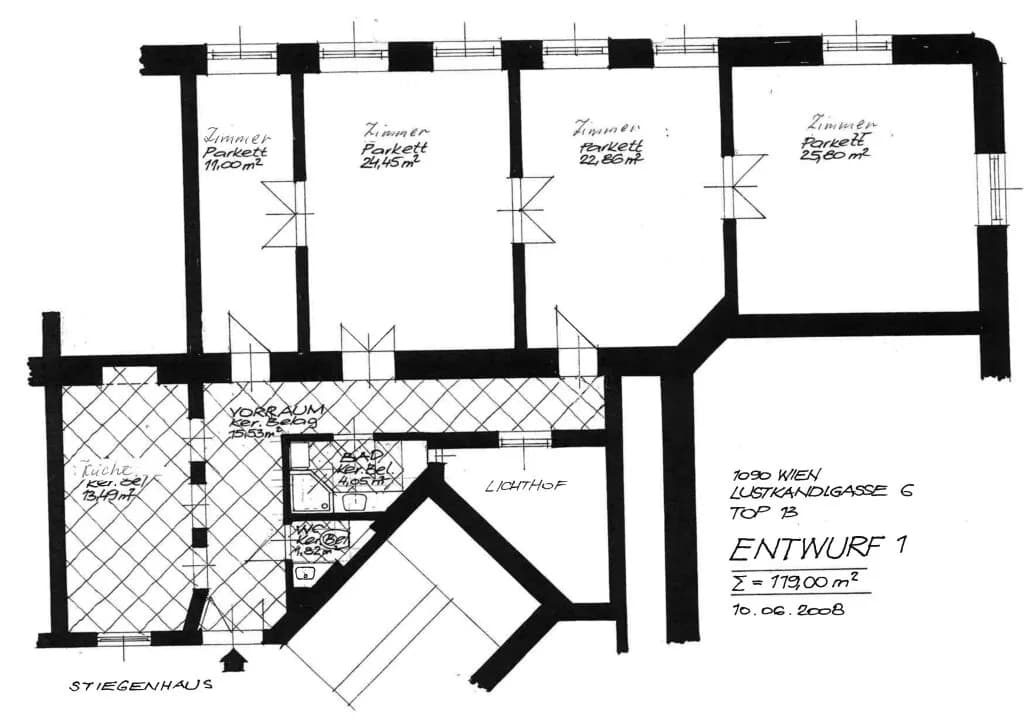 4-Zimmer-Wohnung mieten in Wien – 119,19 m², € 1.940 – Bild 16 von 16