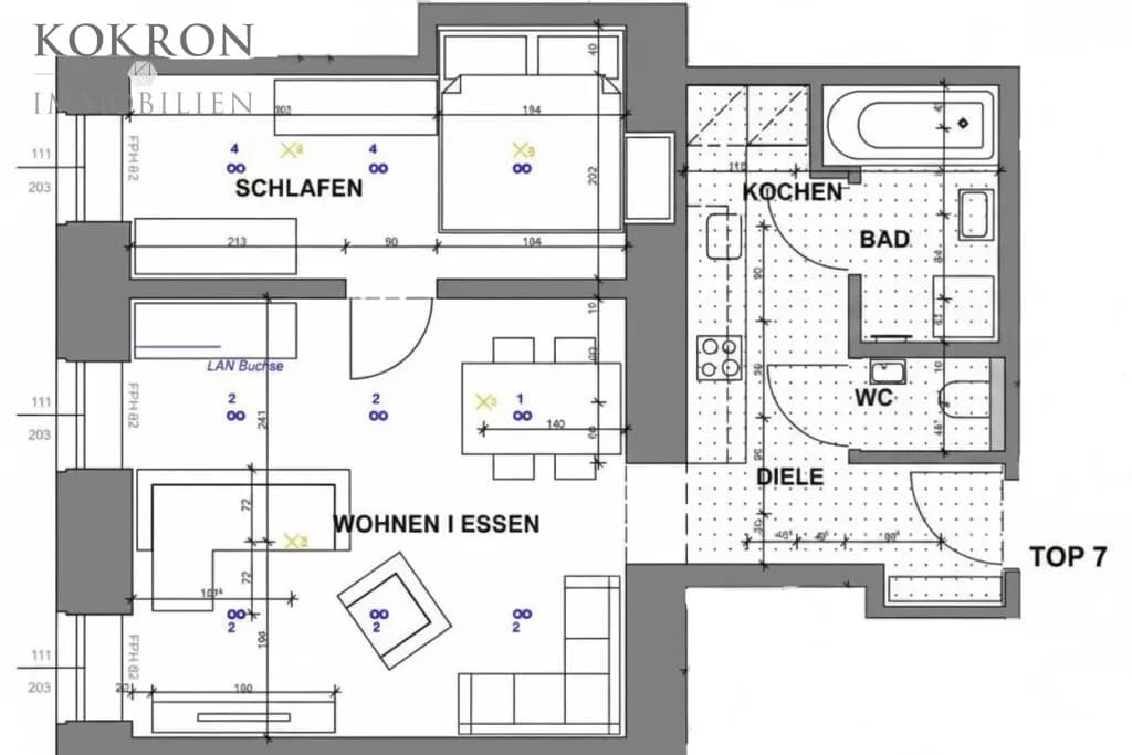 2-Zimmer-Immobilie kaufen in Wien – 47,2 m², € 339.000 – Bild 12 von 12