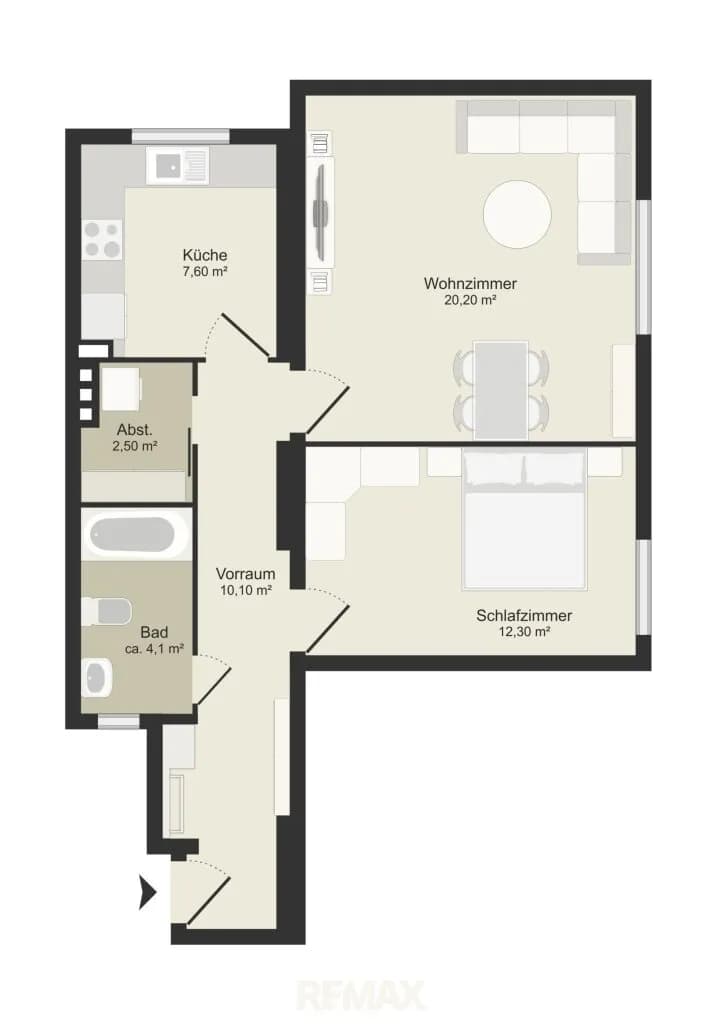 2-Zimmer-Wohnung kaufen in Wien – 57 m², € 267.000 – Bild 14 von 14