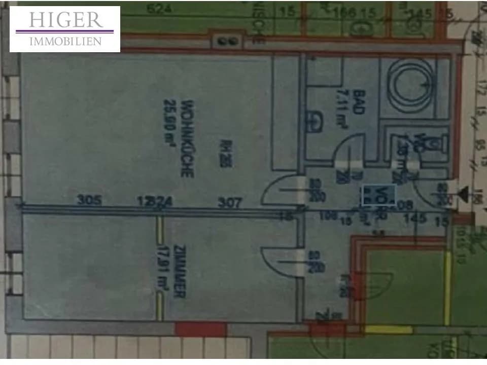 2-Zimmer-Wohnung kaufen in Krems Land – 61 m², € 127.000 – Bild 2 von 2