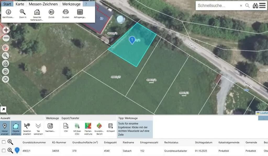 Grundstück kaufen in Oberwart – 370 m², € 29.990 – Bild 2 von 4