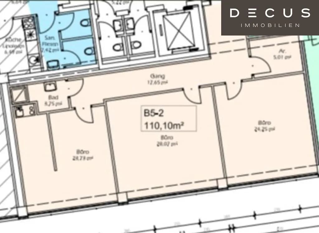 Gewerbeimmobilie mieten in Wien – 110 m², € 11 – Bild 3 von 3