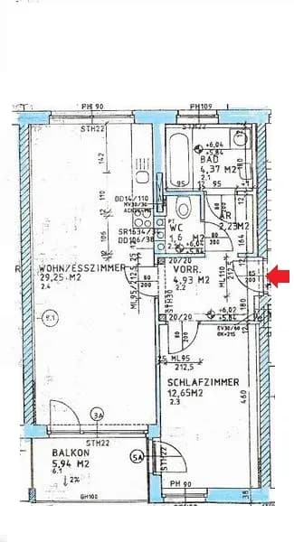2-Zimmer-Wohnung mieten in Liezen – 55 m², € 787 – Bild 2 von 11