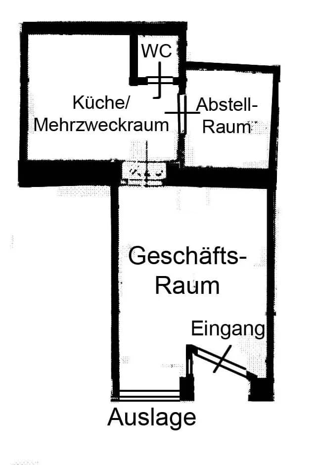 3-Zimmer-Gewerbeimmobilie mieten in Wien – 33 m², € 681 – Bild 5 von 5