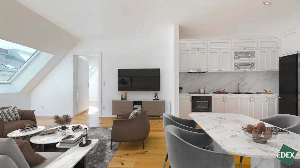 2-Zimmer-Wohnung kaufen in Wien – 44,33 m², € 369.000 – Bild 2 von 12