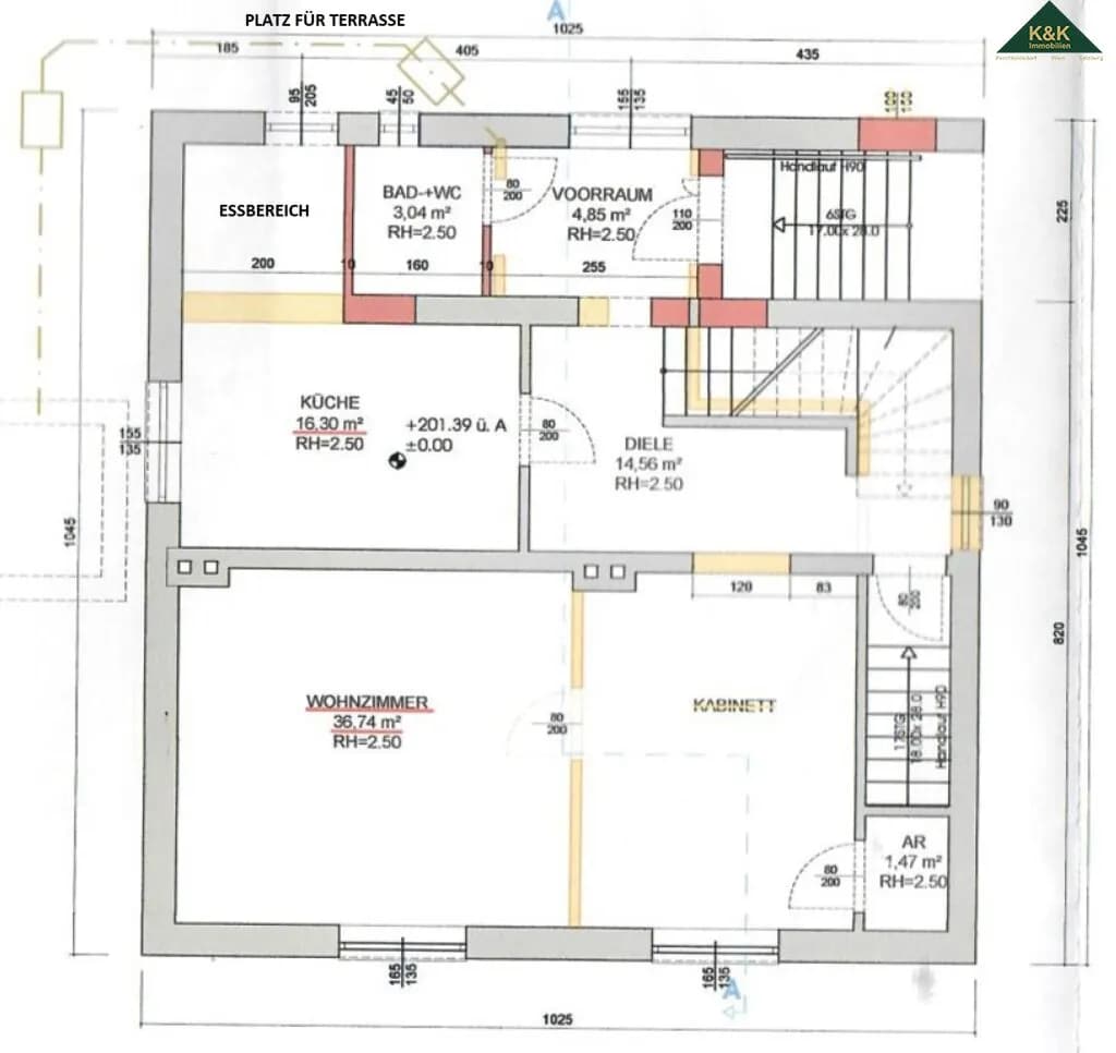 5-Zimmer-Haus kaufen in Baden – 156,88 m², € 398.000 – Bild 10 von 11