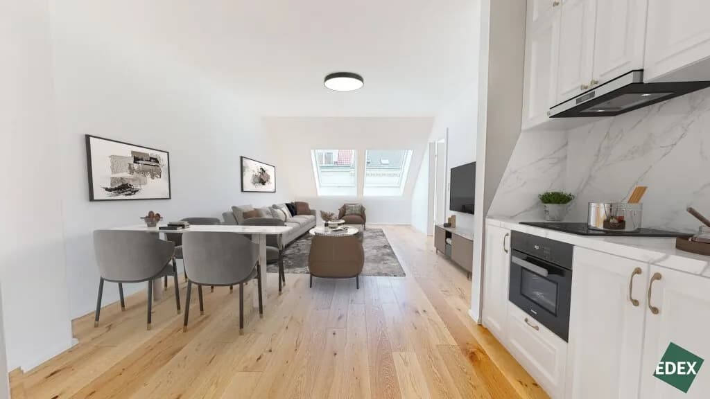 2-Zimmer-Wohnung kaufen in Wien – 44,33 m², € 369.000 – Bild 2 von 11