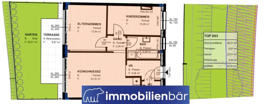 3-Zimmer-Wohnung kaufen in Linz – 56,31 m², € 299.000 – Bild 15 von 15
