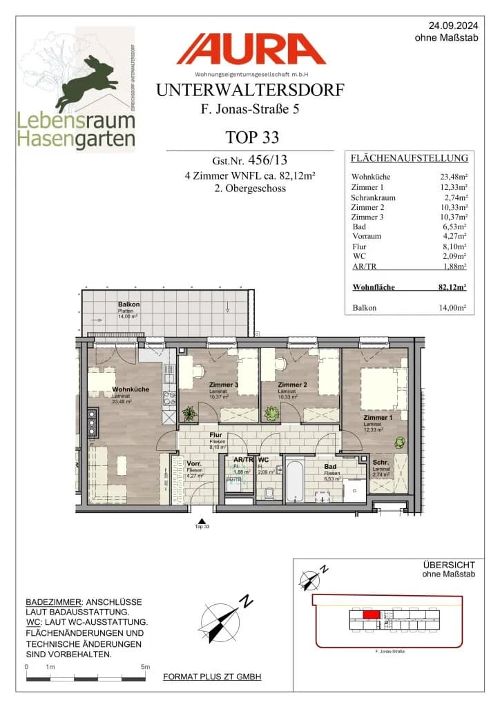 4-Zimmer-Wohnung kaufen in Baden – 82 m², € 369.900 – Bild 17 von 18