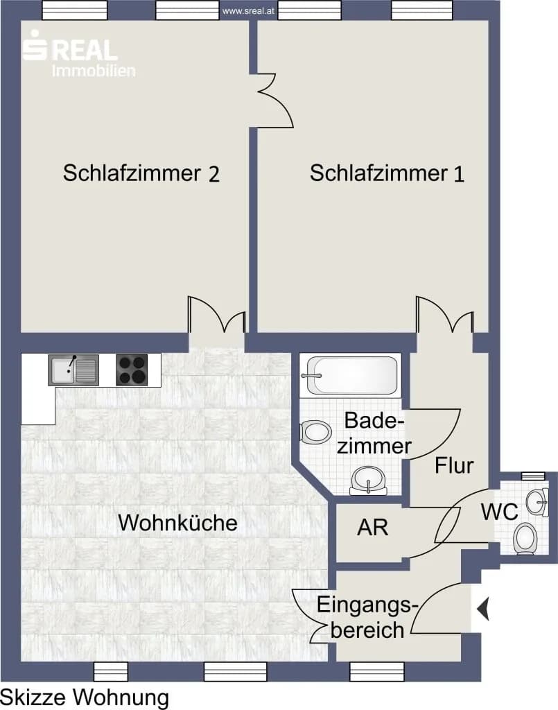 3-Zimmer-Wohnung kaufen in Wien – 84 m², € 550.000 – Bild 12 von 13