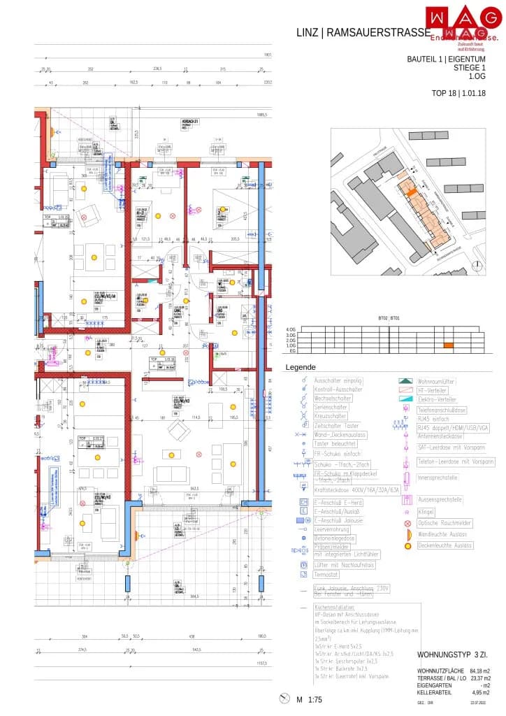 3-Zimmer-Wohnung kaufen in Linz – 84,18 m², € 398.000 – Bild 23 von 23
