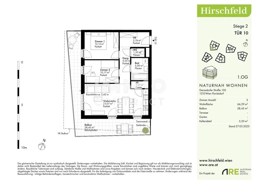 3-Zimmer-Wohnung kaufen in Wien – 66,29 m², € 394.000 – Bild 13 von 13