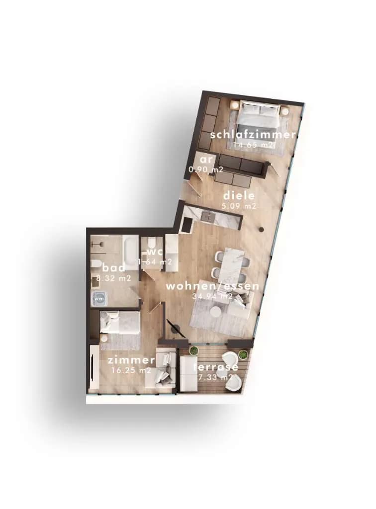 3-Zimmer-Wohnung kaufen in Villach – 81,61 m², € 675.000 – Bild 6 von 15