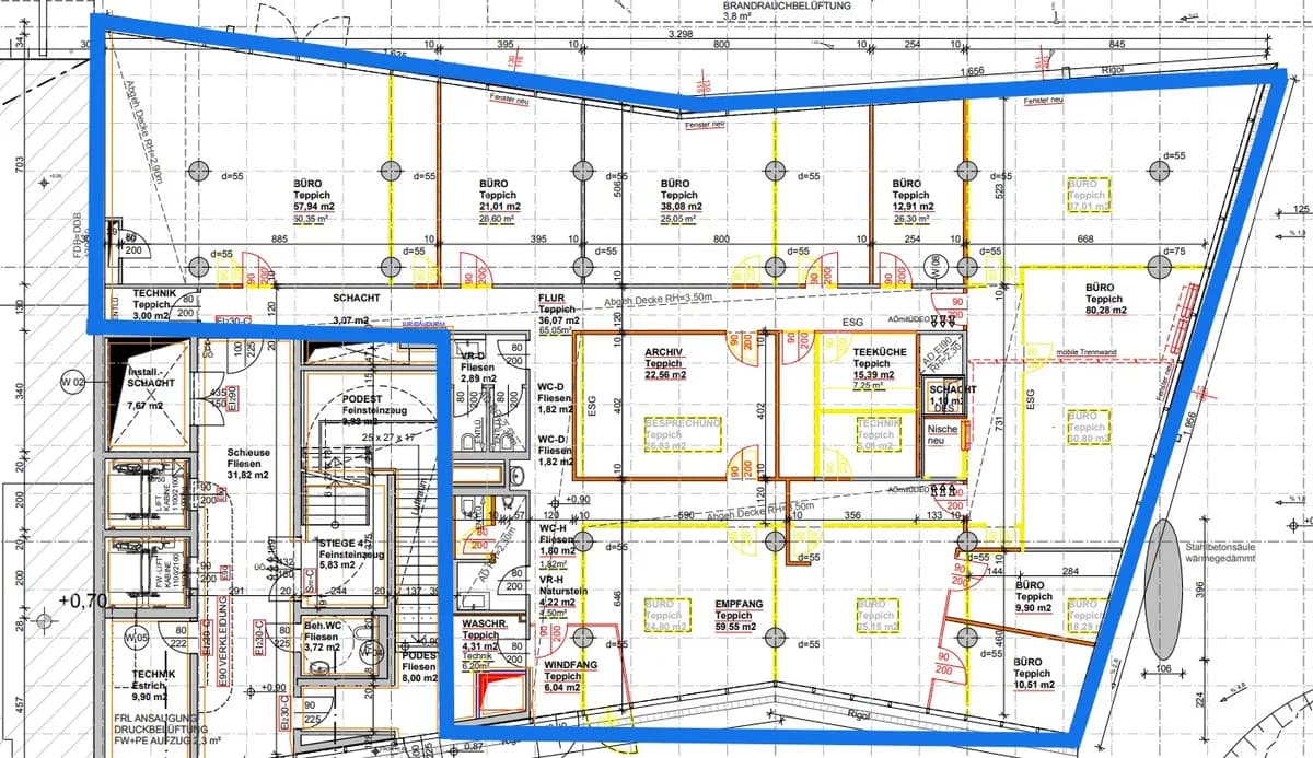 Gewerbeimmobilie mieten in Wien – 719 m², € 15 – Bild 5 von 10