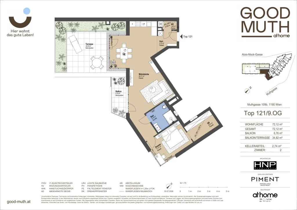 2-Zimmer-Wohnung kaufen in Wien – 72,12 m², € 689.000 – Bild 20 von 20