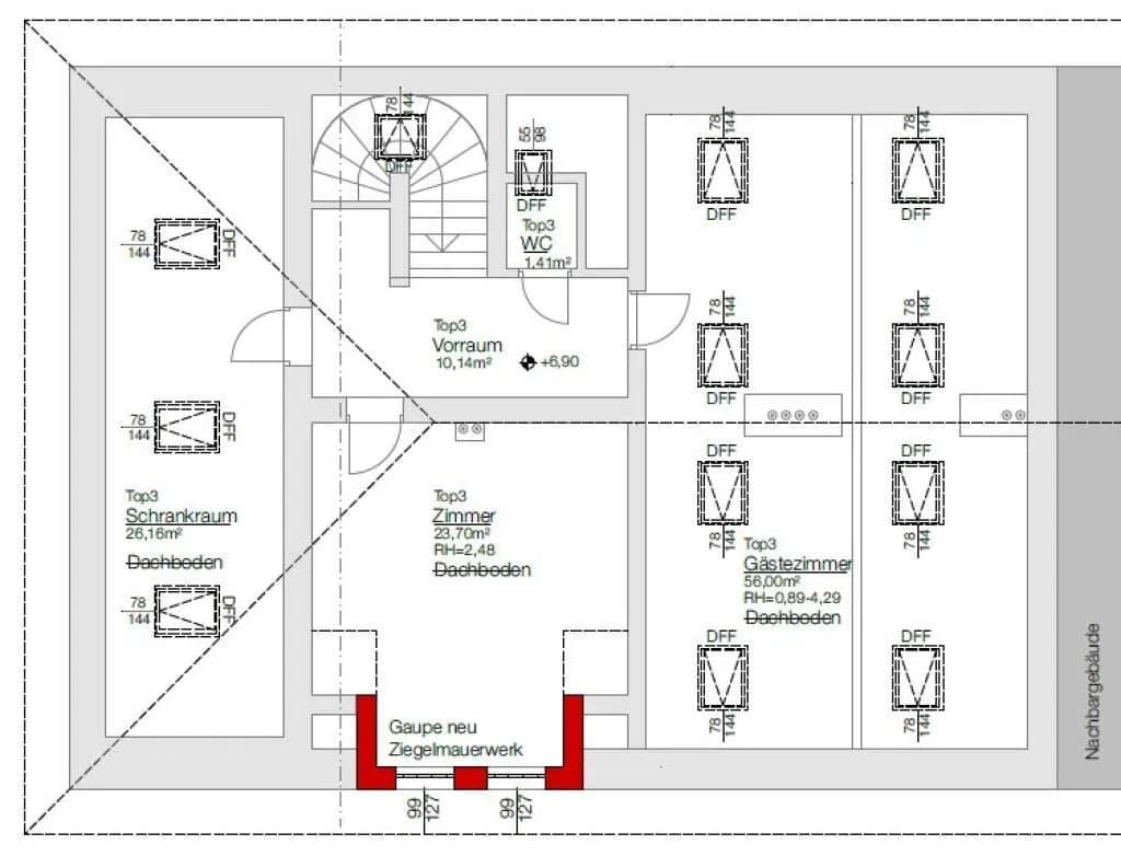 12-Zimmer-Gewerbeimmobilie kaufen in Wels – 364 m², € 1.700.000 – Bild 39 von 39
