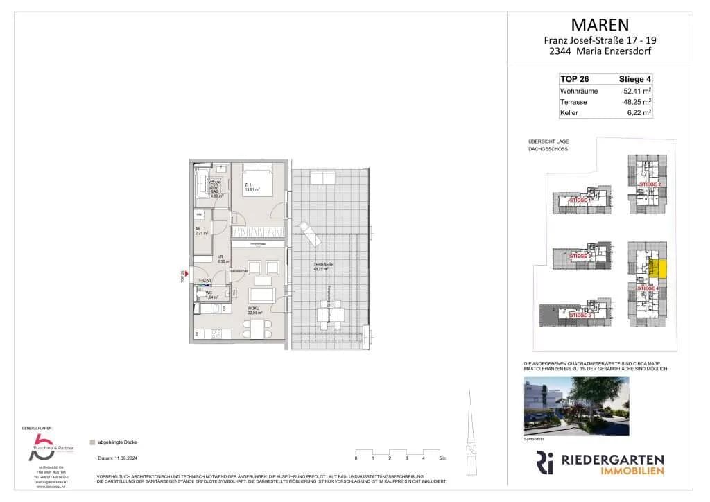 2-Zimmer-Wohnung kaufen in Mödling – 52,3 m², € 489.000 – Bild 19 von 23
