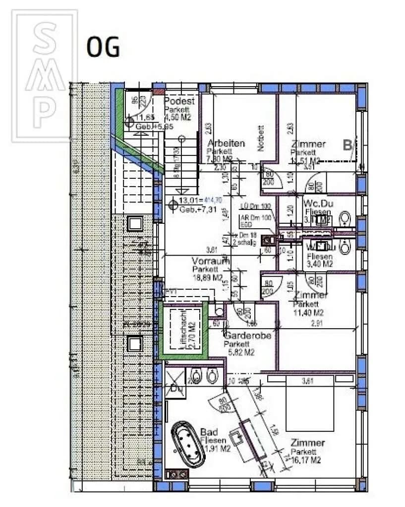 5-Zimmer-Haus kaufen in Tulln – 203,94 m², € 1.500.000 – Bild 16 von 17