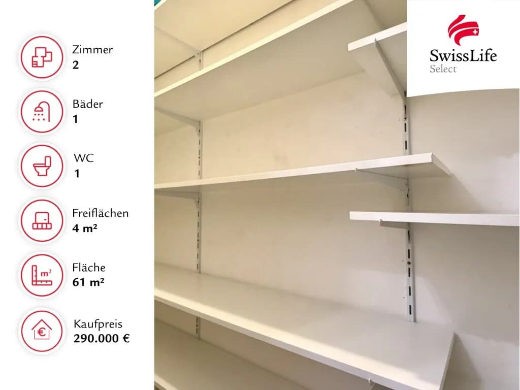 2-Zimmer-Wohnung kaufen in Wien – 61,06 m², € 272.300 – Bild 2 von 14