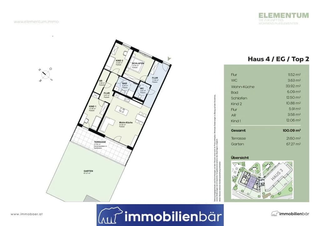 4-Zimmer-Wohnung kaufen in Wels-Land – 100,09 m², € 619.000 – Bild 11 von 11