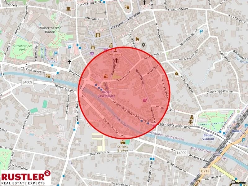2-Zimmer-Wohnung mieten in Baden – 41,84 m², € 899 – Bild 6 von 13