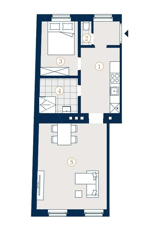 2-Zimmer-Wohnung kaufen in Wien – 46,11 m², € 249.000 – Bild 10 von 18