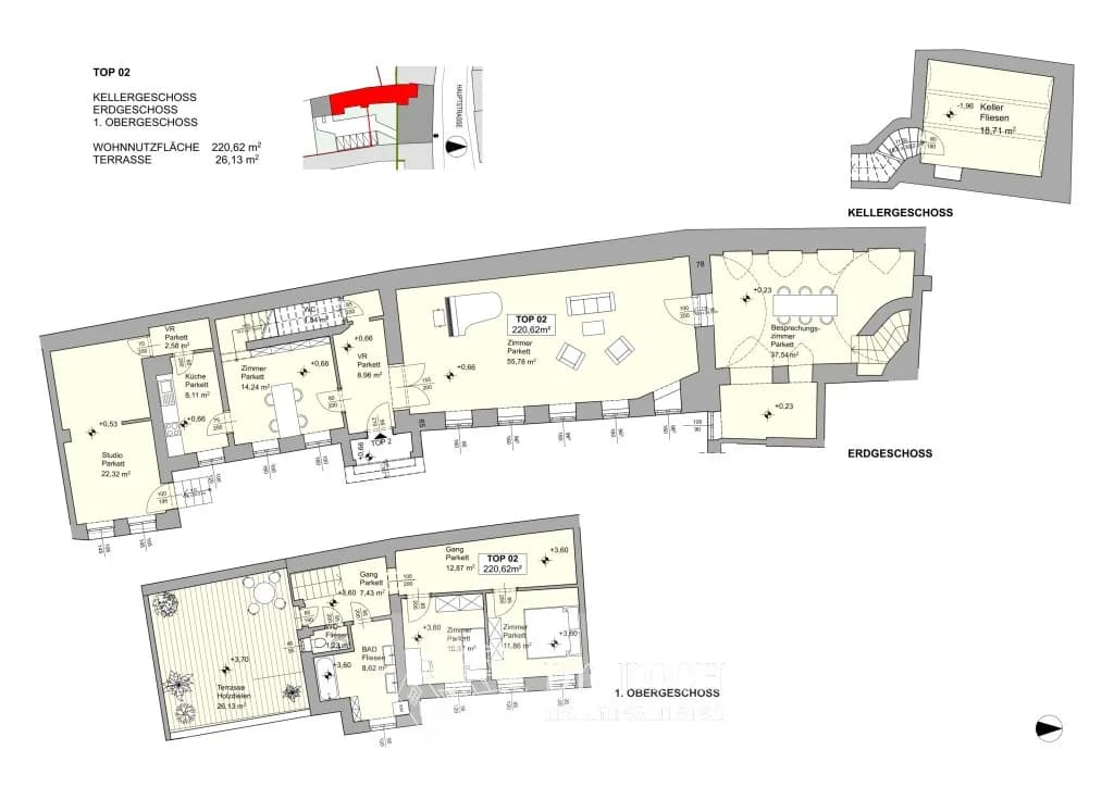 6-Zimmer-Immobilie kaufen in Korneuburg – 220 m², € 499.000 – Bild 14 von 15