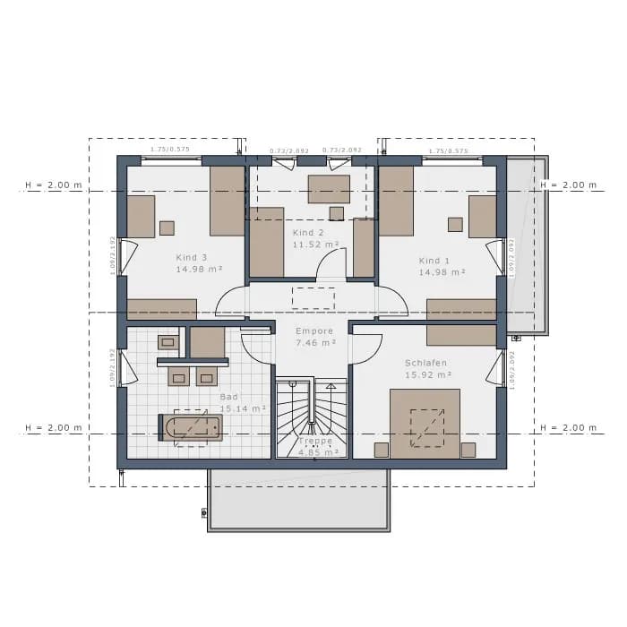 6-Zimmer-Haus kaufen in Wien – 178 m², € 1.360.000 – Bild 6 von 8