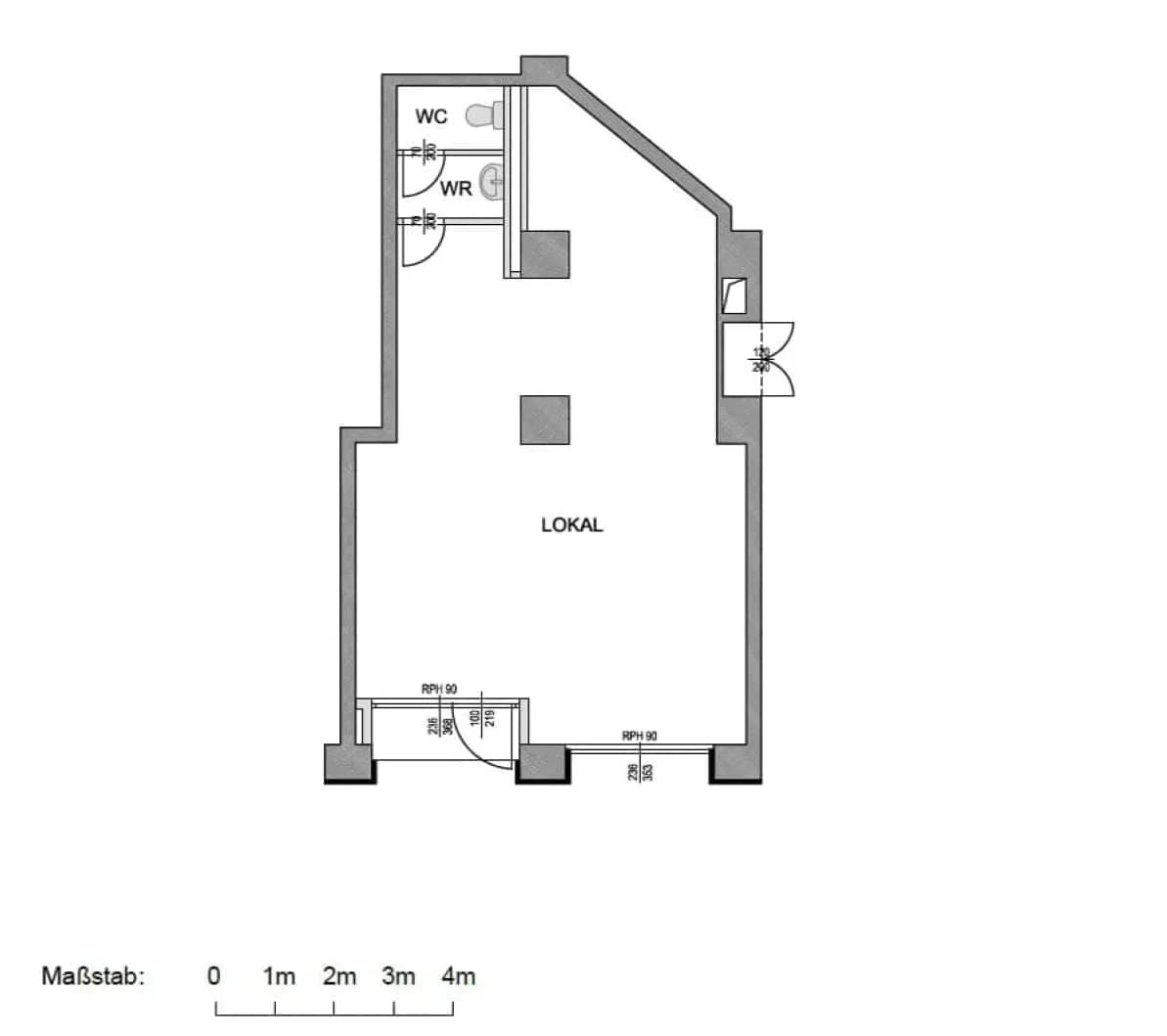 Gewerbeimmobilie mieten in Wien – 58 m², € 824 – Bild 8 von 8