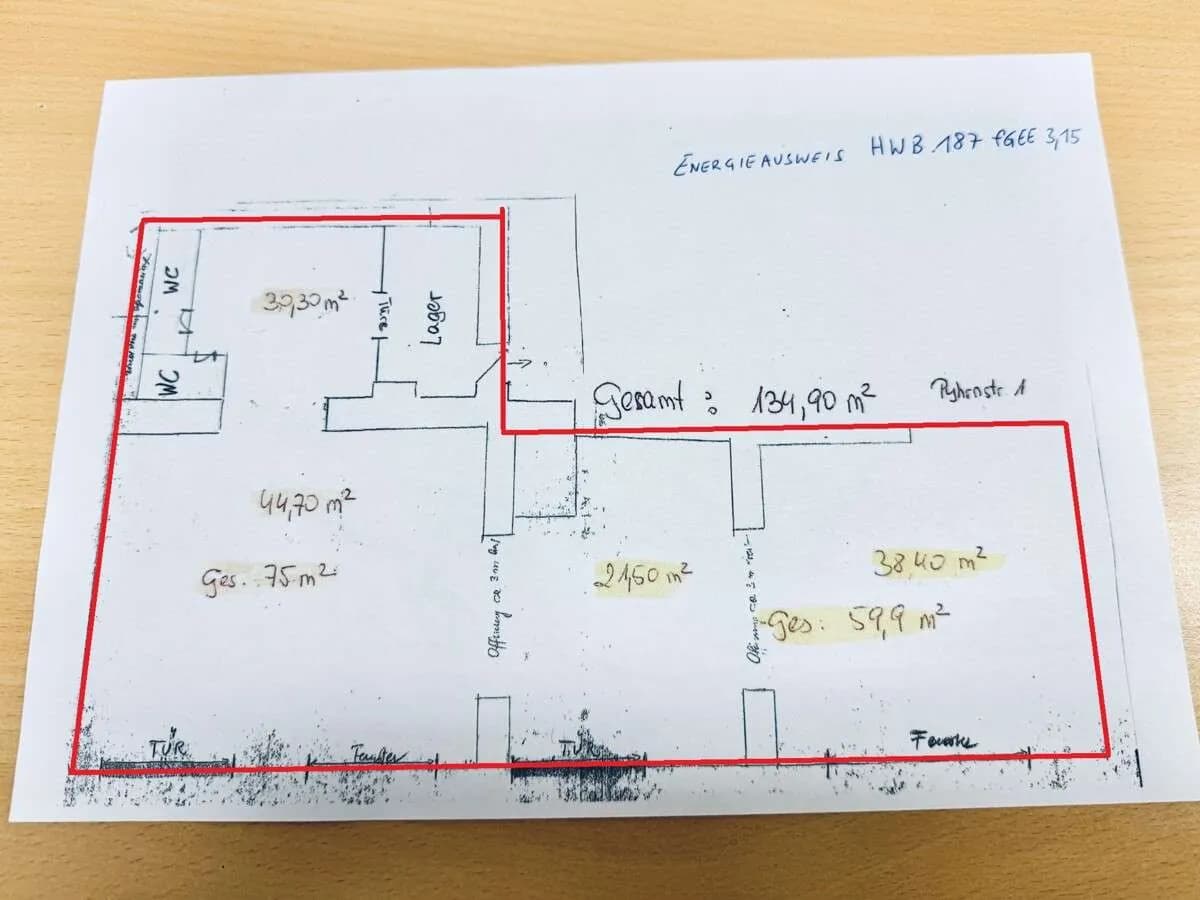 4-Zimmer-Gewerbeimmobilie mieten in Liezen – 135 m², € 1.178 – Bild 4 von 7
