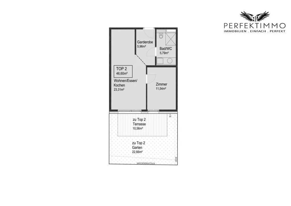 2-Zimmer-Wohnung kaufen in Imst – 46,6 m², € 265.000 – Bild 8 von 8
