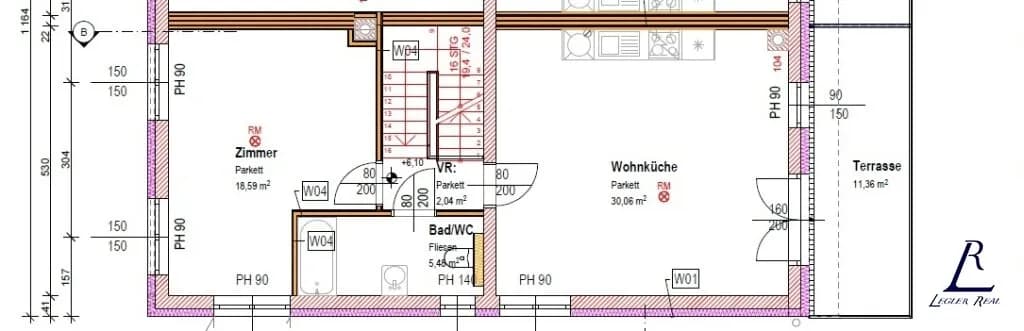 4-Zimmer-Wohnung kaufen in Wien – 97 m², € 490.000 – Bild 6 von 12