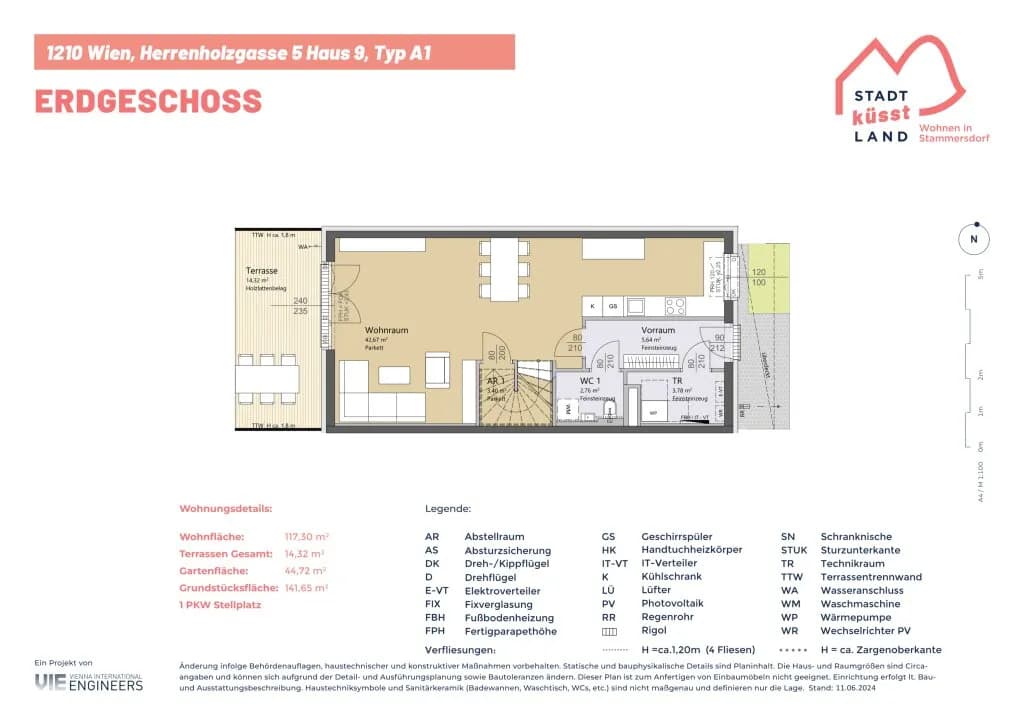 4-Zimmer-Wohnung kaufen in Wien – 117,3 m², € 621.900 – Bild 24 von 26